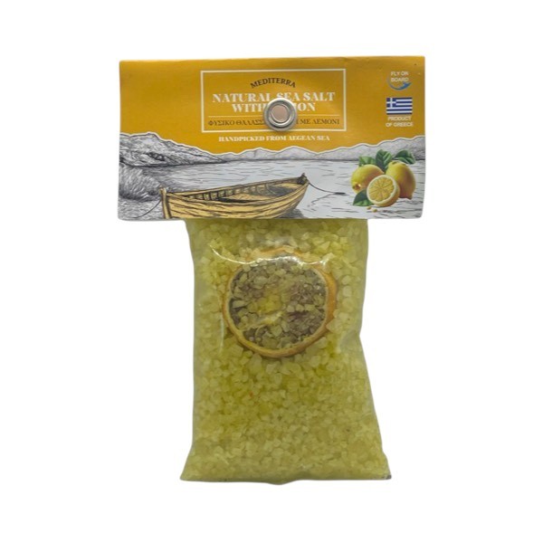 Φυσικό Θαλασσινό Αλάτι με Λεμόνι