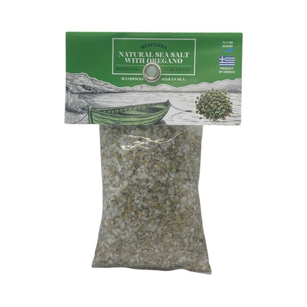 Φυσικό Θαλασσινό Αλάτι με Ρίγανη
