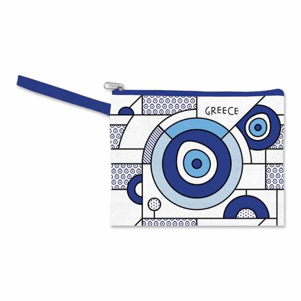 Τσάντα Το Μάτι με αφηρημένο σχέδιο