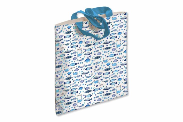 Υφασμάτινη Τσάντα Ψάρια