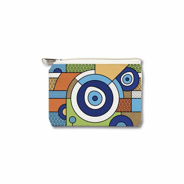 Πορτοφόλι Το Μάτι με αφηρημένο σχέδιο