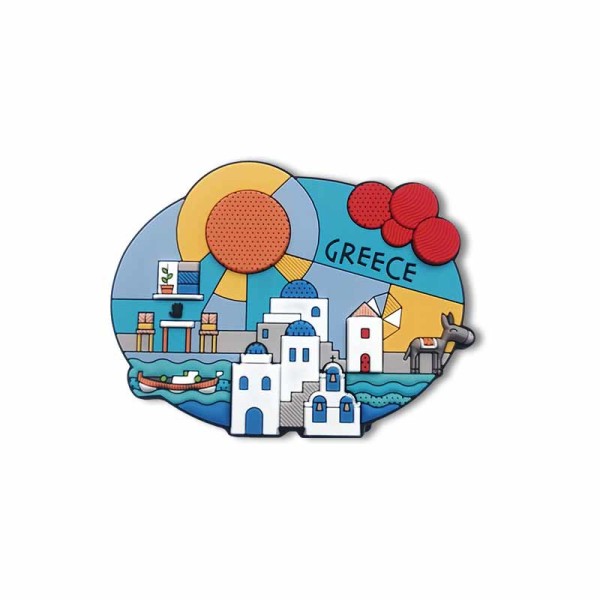 Μαγνήτης Γαλάζιο του Αιγαίου PVC