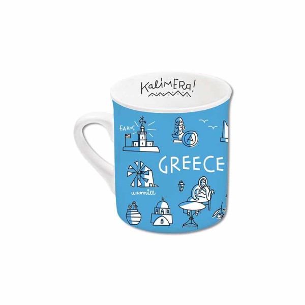 Φλιτζάνι Kalimera Greece