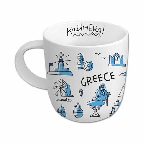 Κούπα “GREECE – Kalimera Icons”