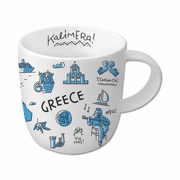 Κούπα “GREECE – Kalimera Icons”