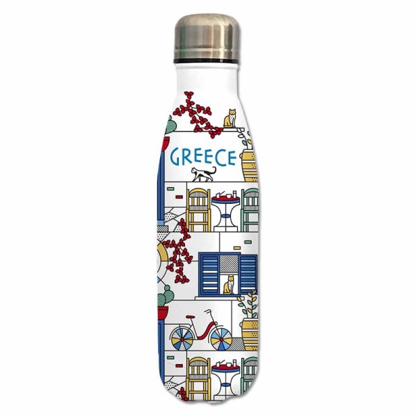 Μπουκάλι - Θερμός Καφενείο - Ποδήλατο