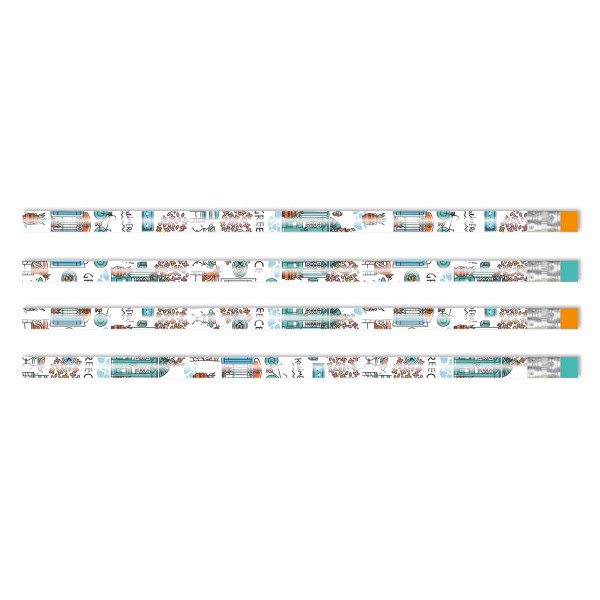 Σετ Μολυβιών Καφενείο