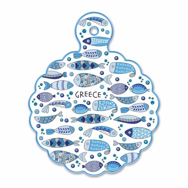 Κεραμική Πλάκα Ψάρια