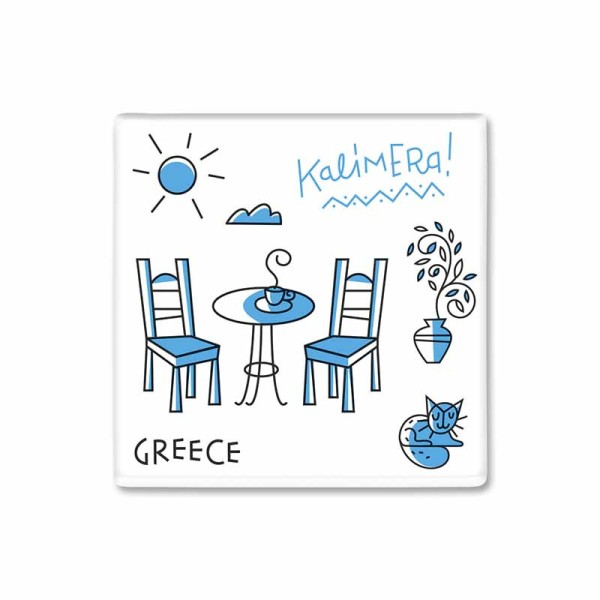 Κεραμικό Σουβερ Καλημέρα