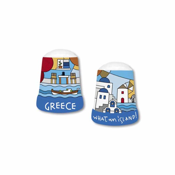 Δαχτυλήθρα Κεραμική Μπλε του Αιγαίου