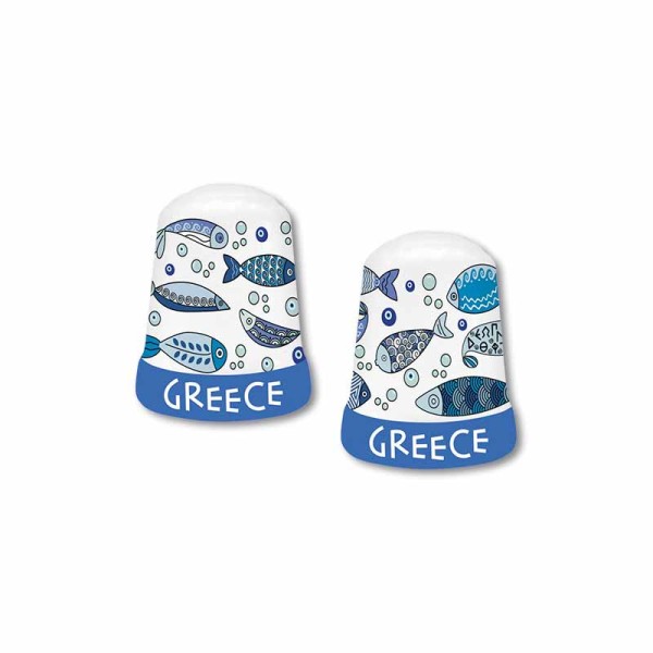 Δαχτυλήθρα Κεραμική Ψάρια