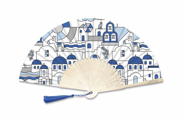 Βεντάλια Μπλε Τρούλος