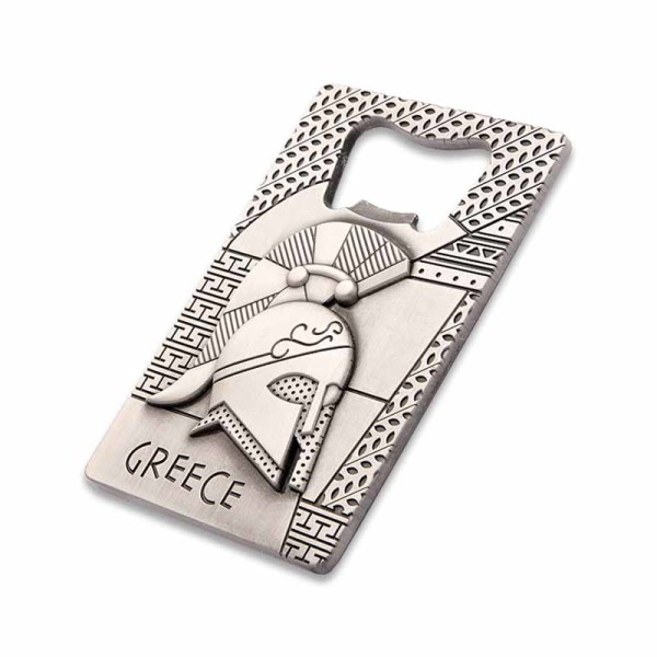 Μεταλλικό Μαγνητάκι Ανοιχτήρι Κράνος Αρχαίου Πολεμιστή