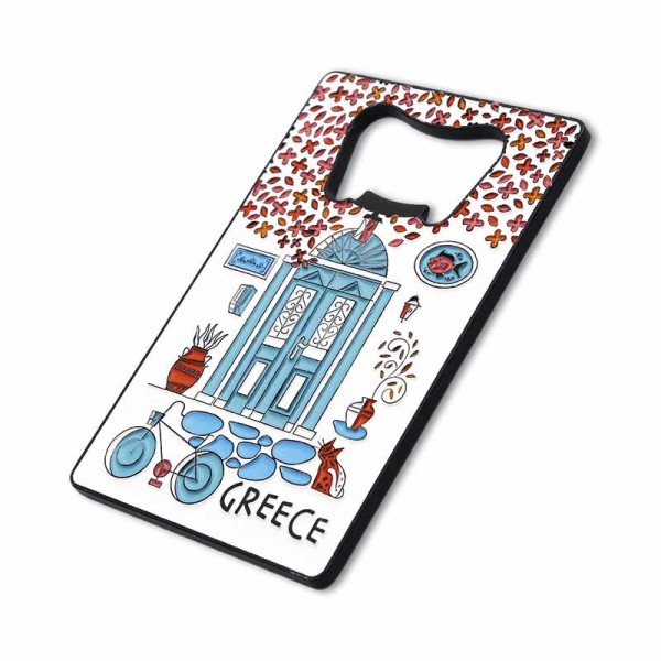 Μεταλλικό Μαγνητάκι Ανοιχτήρι Καφενείο