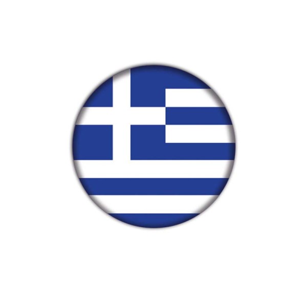 Μαγνητάκι Γυάλινο Ελληνική Σημαία