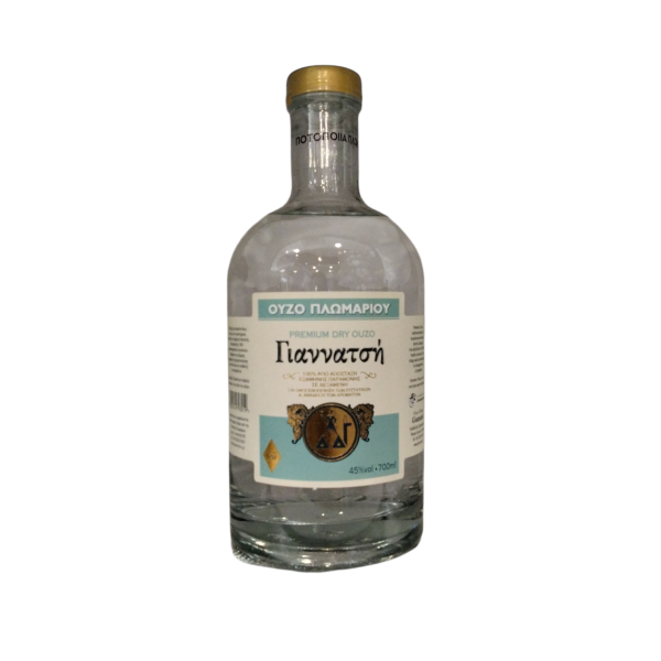 Ούζο Πλωμαρίου Γιαννατσή Premium Dry 45% vol