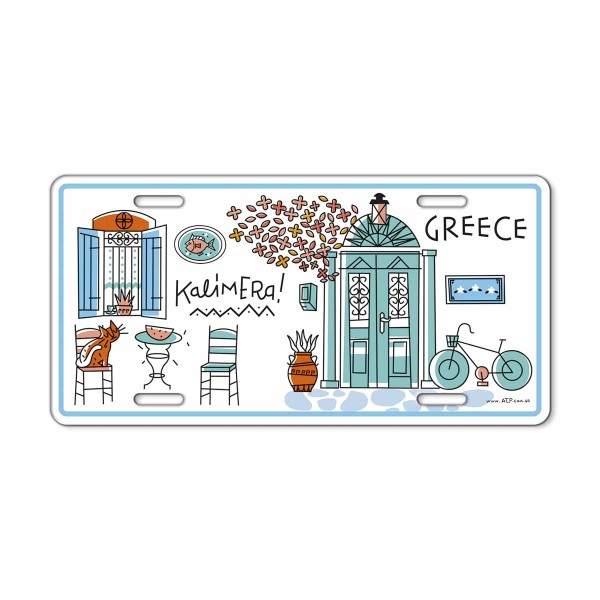 Μεταλλική Ταμπέλα Καφενείο