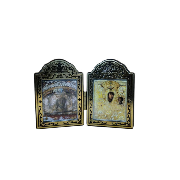 Διπλή Εικόνα – Ταξιάρχης Μανταμάδου & Παναγία της Αγιάσου