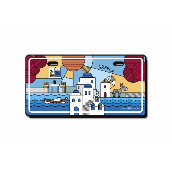 Μαγνήτης - Ταμπέλα Μπλε του Αιγαίου