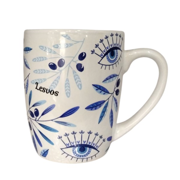 Κούπα Κεραμική - Μάτι & Κλαδιά Ελιάς
