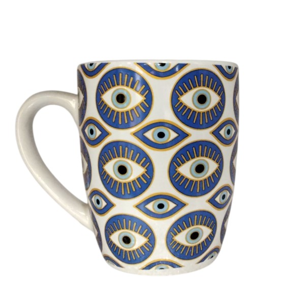 Κούπα Κεραμική - Σχέδιο Μάτι