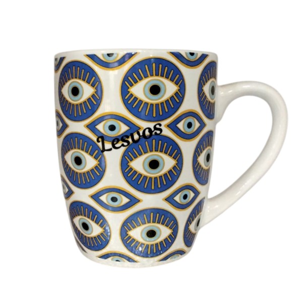 Κούπα Κεραμική - Σχέδιο Μάτι