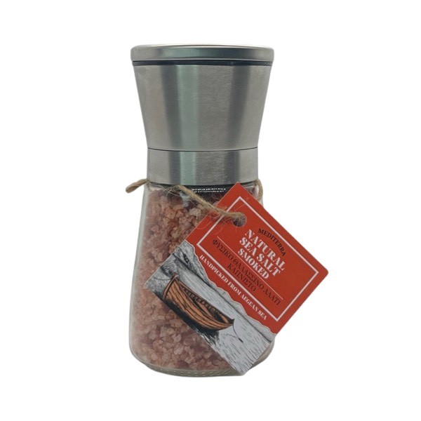 Φυσικό Θαλασσινό Αλάτι με Καπνιστή Πάπρικα – Μύλος Inox